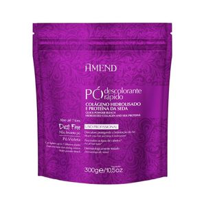 Po Descolorante 300g  Oleos De Macadamia e Argan Pouch Amend