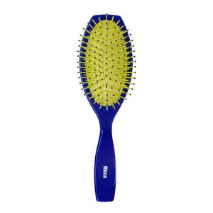 Escova de Cabelo Oval Blue Ref. 922 - Ricca