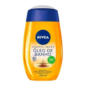 Sabonete Liquido Oleo P/ Banho 200ml Relaxante - Nivea