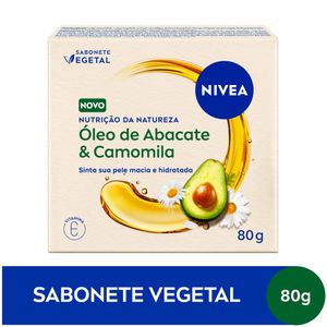 Sabonete Vegetal 80g Oleo De Abacate e Camomila - Nivea