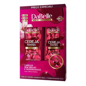 Kit Shampoo 410ml + Condicionador 175ml Cereja Mania - DaBelle