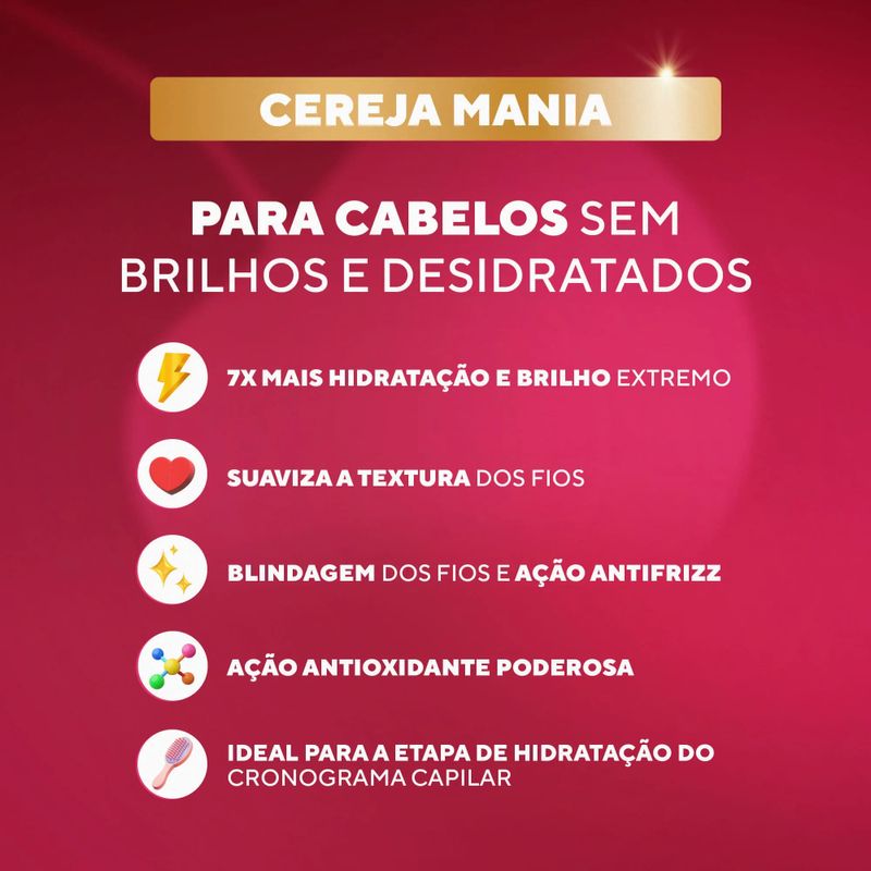 Oleo Reparador 75ml Cereja Mania - DaBelle