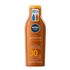 Protetor Solar 200ml Sun FPS 30 Protect e Bronze - Nivea