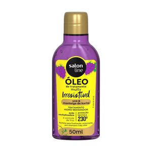 Oleo de Tratamento 50ml Cachos dos Sonhos Uva e Mant de Karite - Salon Line