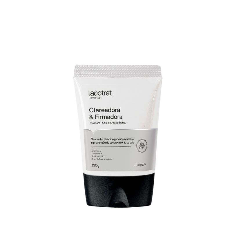Mascara-Facial-de-Argila-Branca-130g-Clareadora-e-Firmadora---Labotrat-791371