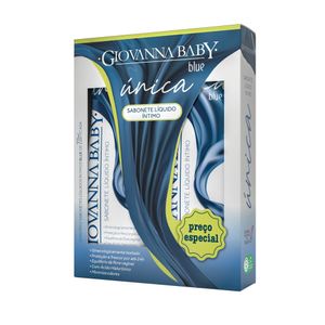 Kit Sabonete Liquido Intimo Unica 2x200ml Blue - Giovanna Baby