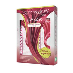 Kit Sabonete Liquido Intimo Unica 2x200ml Classic - Giovanna Baby