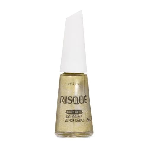 Esmalte Metalico Nova Cor 8ml Doura-Me Se For Capaz - Risque