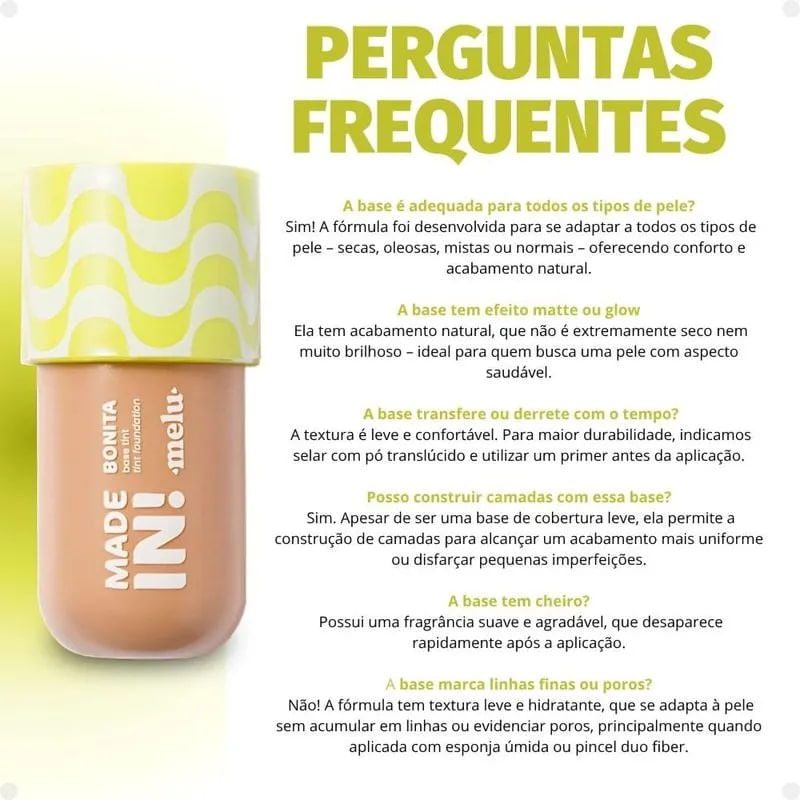 Base Tint Foundation Made In 60 RR M302S6 - Melu