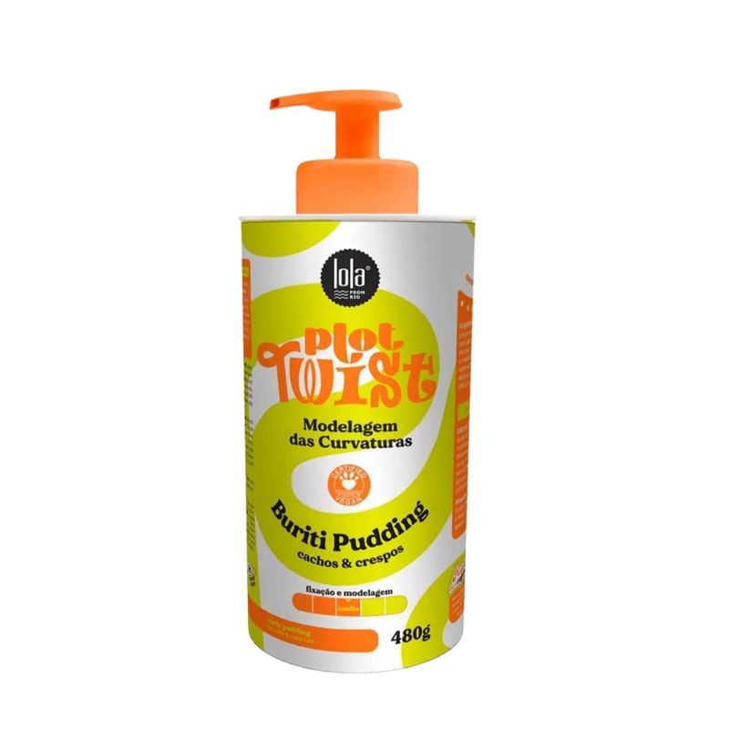 Creme Modelador de Curvaturas 480g Plot Twist Buriti Pudding - Lola