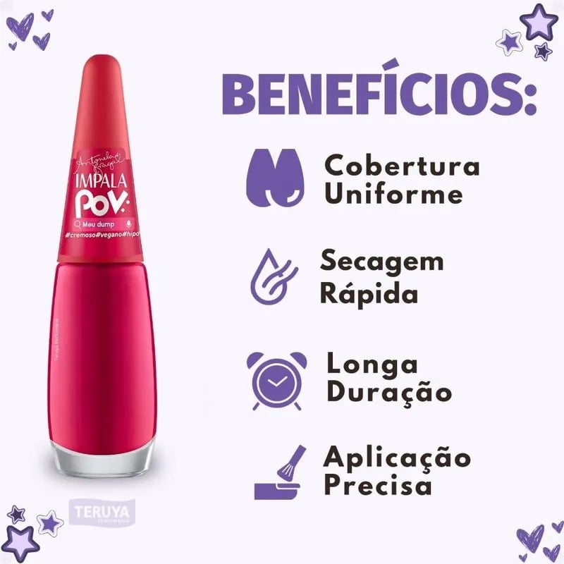 Esmalte Cremoso Pov 7,5ml Meu Dump - Impala