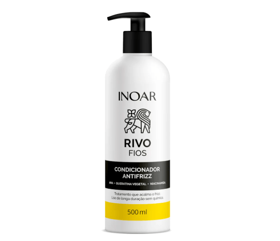 Condicionador Antifrizz 500ml Rivo Fios - Inoar
