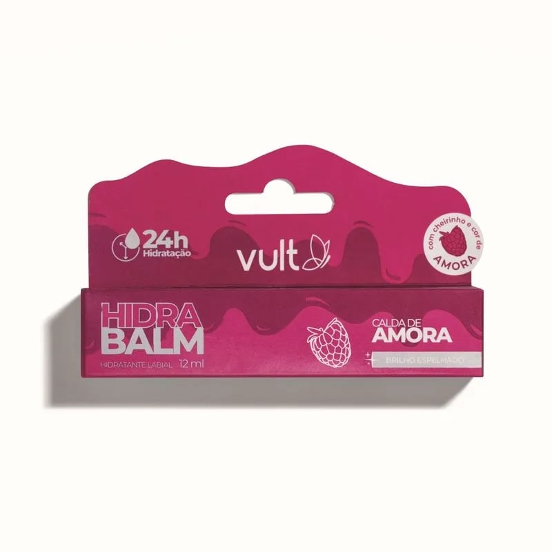 Hidratante Labial 12ml Hidra Balm Calda de Amora - Vult