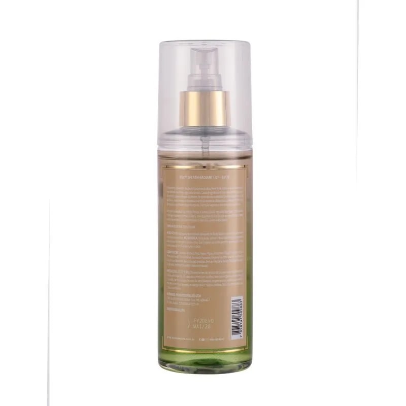 Body Splash Blooming Collection 200ml Radiant Lily - Kiss Ny