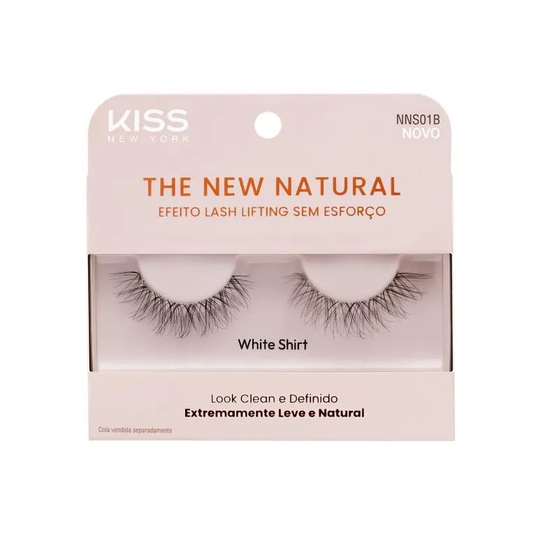 Cilios Posticos The New Natural Strip 1 - Kiss Ny