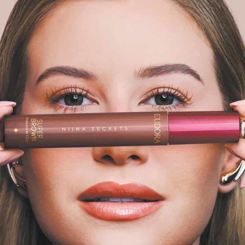 Mascara P/ Cilios 10g Super Brown - Niina Secrets