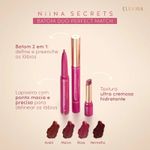 Batom Duo Perfect Match 1,65g Vermelho - Niina Secrets
