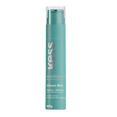 Gel Dental 60g Whitelicious Ref. 2588 Classic Mint - Kess
