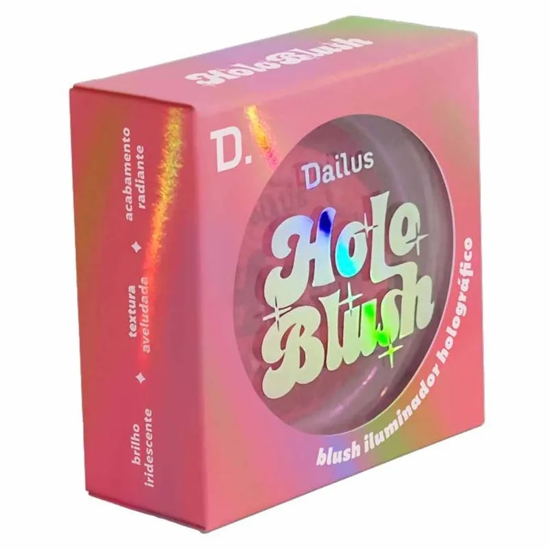 Blush Iluminador Holo 5,2g Holo Rouge - Dailus