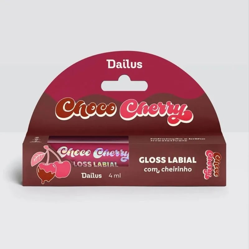 Gloss Labial 4ml Bombom De Cereja - Dailus