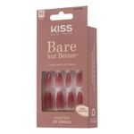Unhas Posticas Sem Cola Bare But Better Nude - Kiss Ny