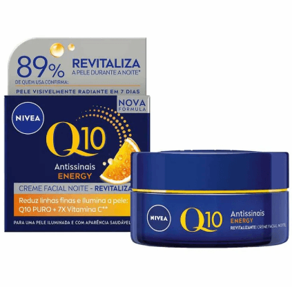 Creme Facial Noite 49g Antissinais Energy - Nivea