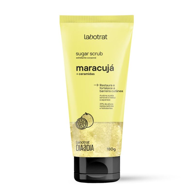 Esfoliante Corporal 180g Dia a Dia Sugar Scrub Maracuja + Ceram. - Labotrat