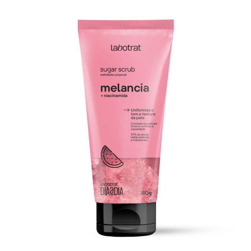 Esfoliante Corporal 180g Dia a Dia Sugar Scrub Melancia + Niacin. - Labotrat