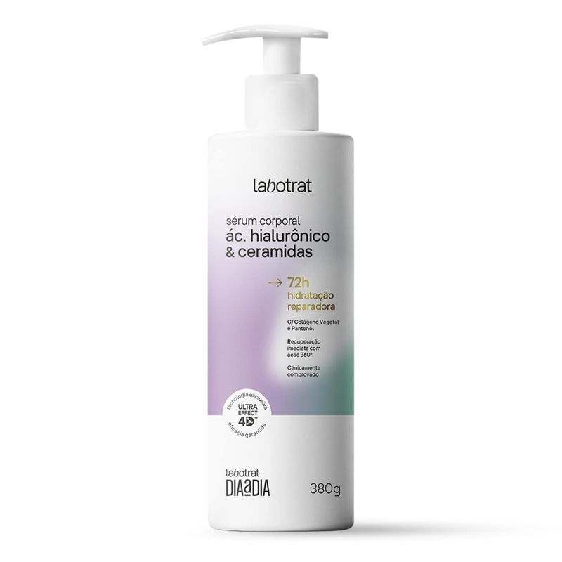 Serum Corporal 380g Dia a Dia Acido Hialuronico e Ceramidas - Labotrat