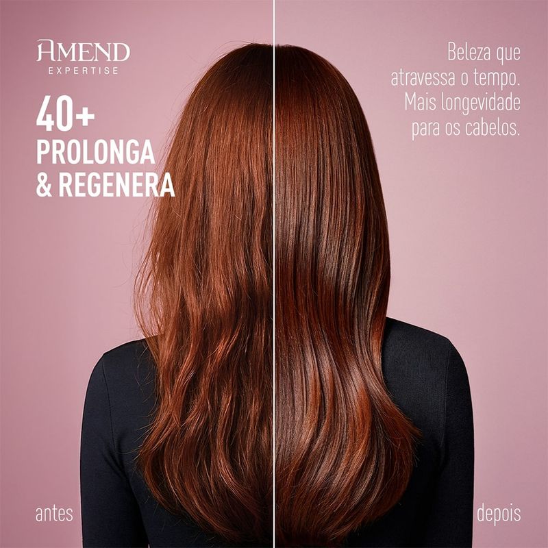 Shampoo Expertise 250ml Revitalizante 40+ Prolonga e Regenera - Amend