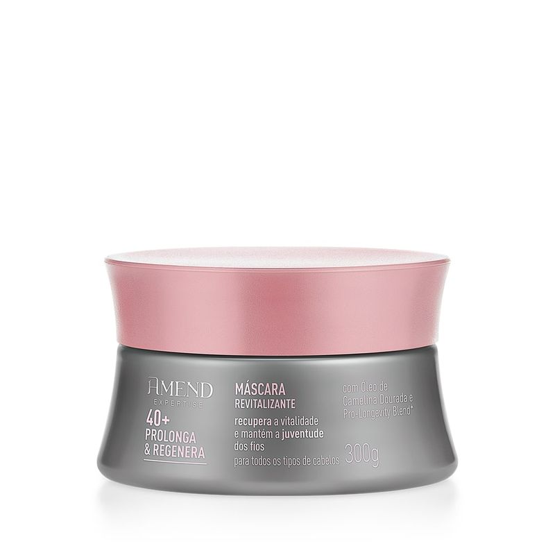 Mascara Expertise 300ml Revitalizante 40+ Prolonga e Regenera - Amend