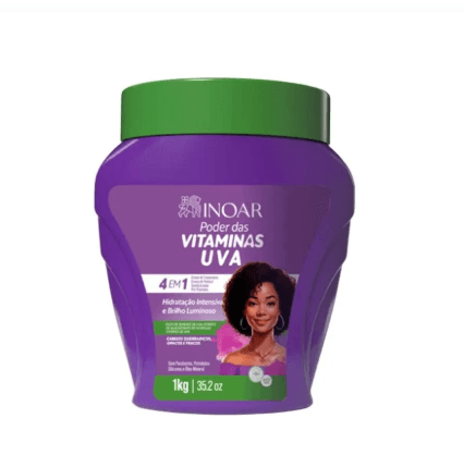 Creme Poder das Vitaminas 1kg Uva - Inoar