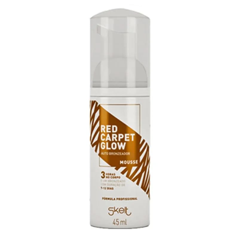 Autobronzeador Mousse 45ml Red Carpet Glow - Skelt