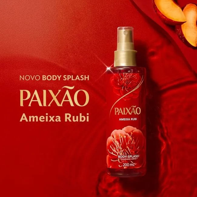 Body Spray 200ml Ameixa Rubi - Paixão