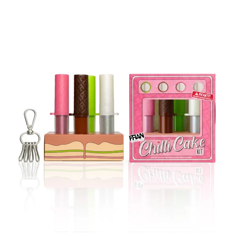 Kit Gloss Labial Chillicake - Franciny Ehlke