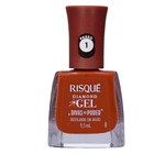 Esmalte Diamond Gel Cremoso Divas No Poder 9,5ml Desfilando Em Milao - Risque