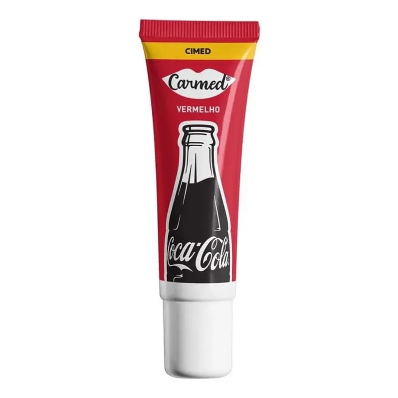 Hidratrante Labial 10g Coca Cola Vermelho - Carmed