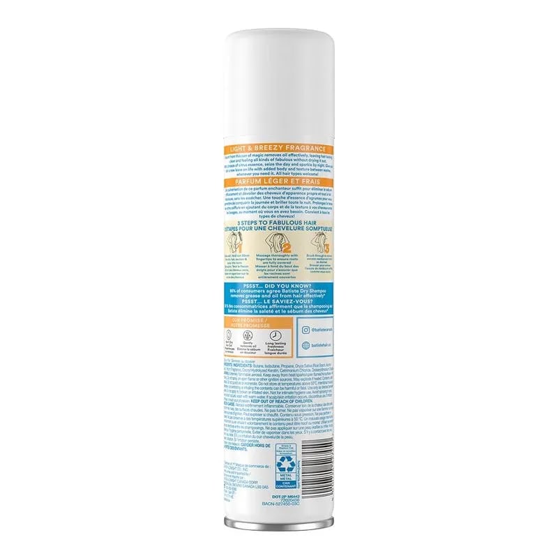 Shampoo a Seco 200ml Fresh - Batiste