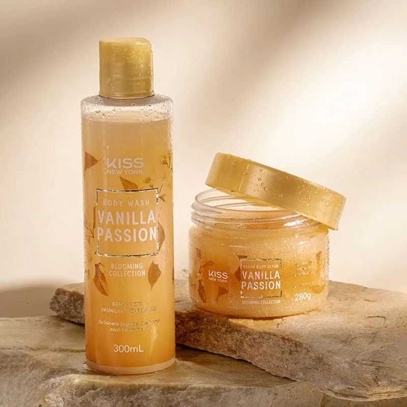 Sabonete Liquido 300ml Vanilla Passion Body Soap - Kiss Ny