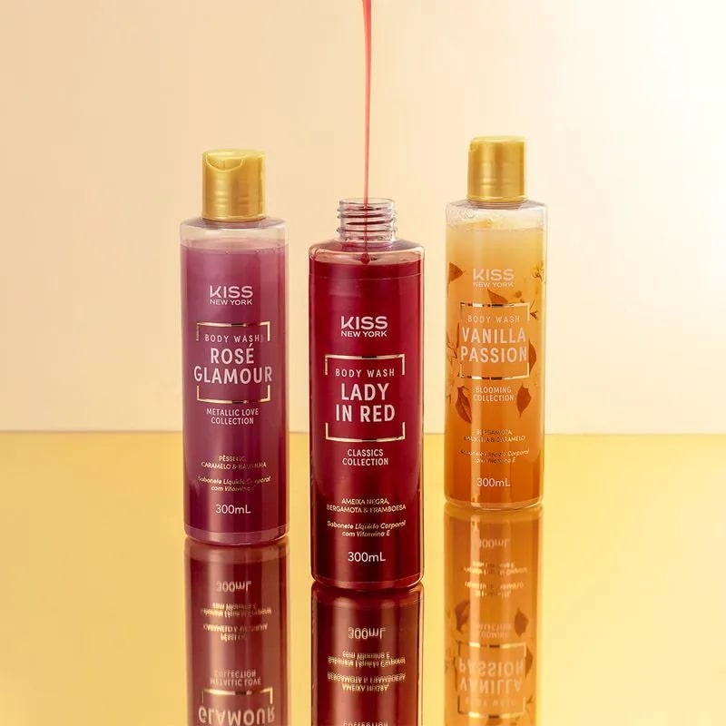 Sabonete Liquido 300ml Vanilla Passion Body Soap - Kiss Ny