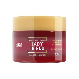 Esfoliante Corporal 300g Lady In Red Sugar Body Scrub - Kiss Ny