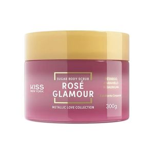 Esfoliante Corporal 300g Rose Glamour Sugar Body Scrub - Kiss Ny