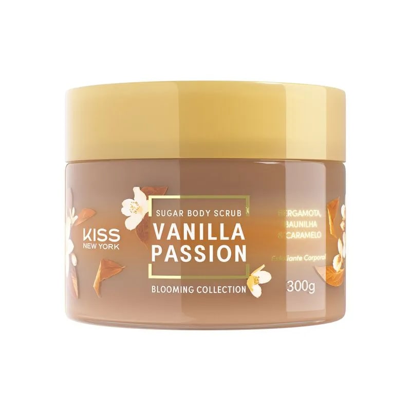 Esfoliante Corporal 300g Vanilla Passion Sugar Body Scrub - Kiss Ny