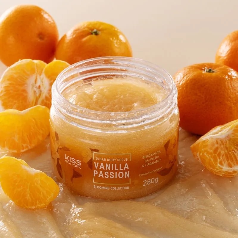 Esfoliante Corporal 300g Vanilla Passion Sugar Body Scrub - Kiss Ny