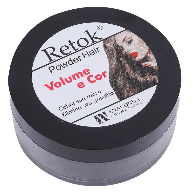 Retok Color Powder Hair 20g Castanho - Anaconda