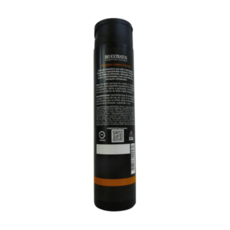 Shampoo 300ml Homem Cabelo e Barba - Bio Extratus
