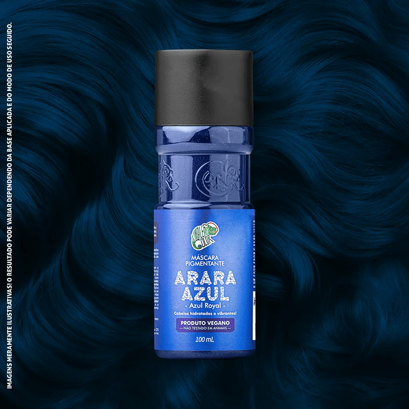 Máscara Pigmentante 100ml Arara Azul - Kamaleão Color