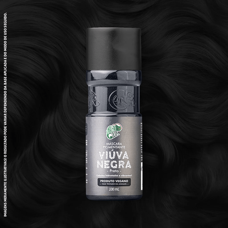 Máscara Pigmentante 100ml Viúva Negra - Kamaleão Color