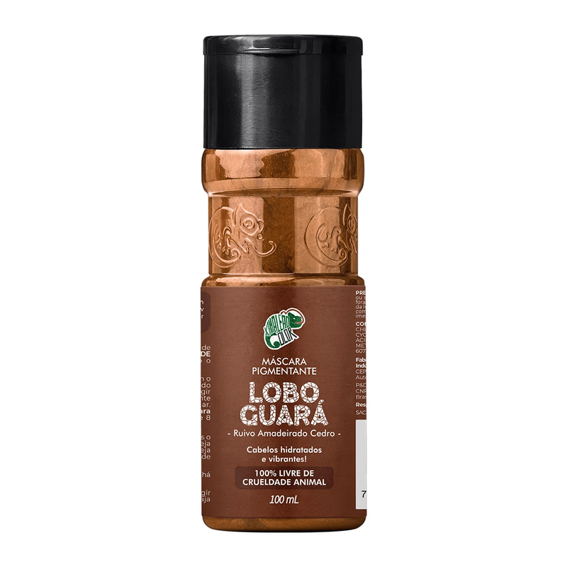 Máscara Pigmentante 100ml Lobo Guara - Kamaleão Color