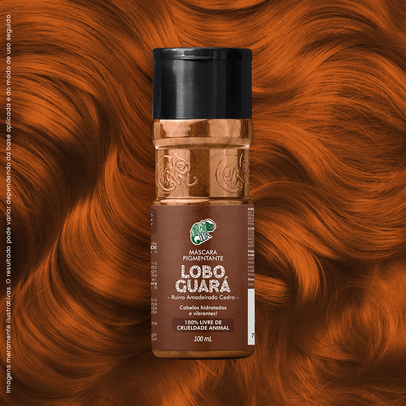 Máscara Pigmentante 100ml Lobo Guara - Kamaleão Color